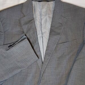 Brooks Brothers Blazer Men 41R Gray 346 Explorer WoolBlend Fitzgerald Fit Jacket